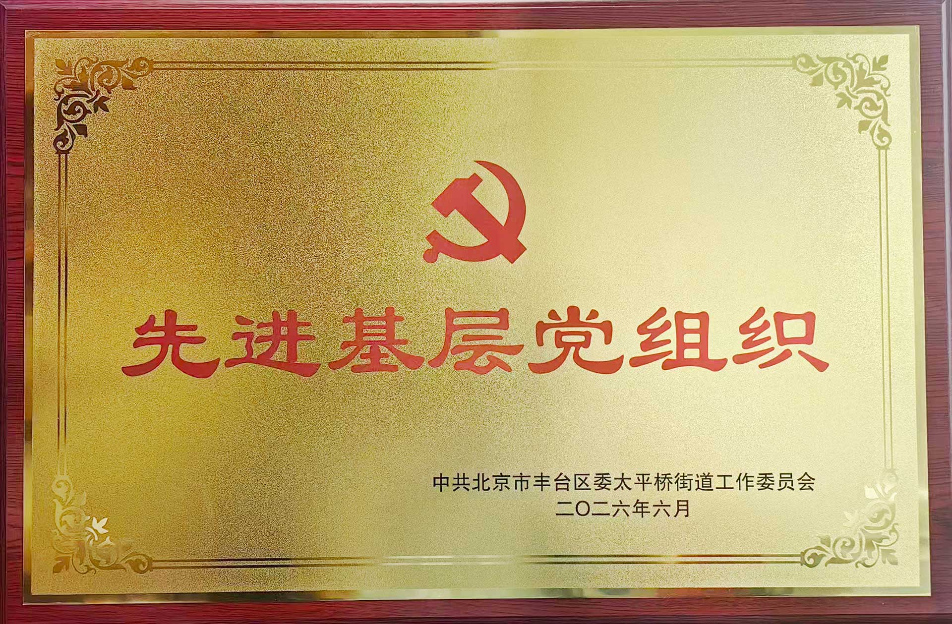 喜报｜党建引领践初心 载誉前行庆华诞——爱游戏·体育-爱游戏(中国)招标集团党支部获评辖区“优秀基层党组织”
